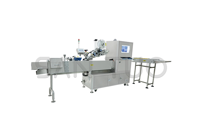  燈檢貼標一體機